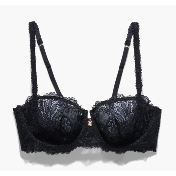 NWT Savage x Fenty Romantic Corded Lace UnlinedBalconette Bra 42H - Picture 1 of 8
